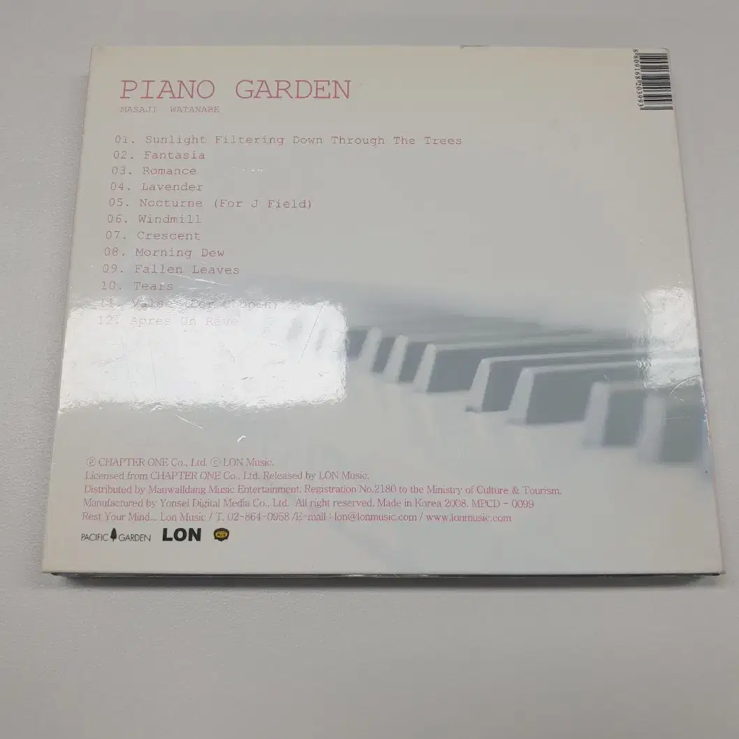 [중고 CD] Masaji Watanabe - Piano Garden