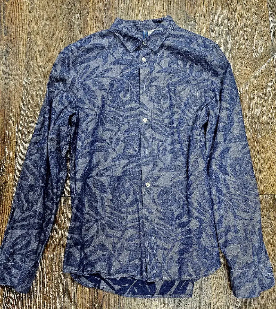 Divided Indigo Shirt (100)