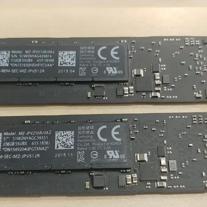 중고 맥북 apple 256g/512g ssd