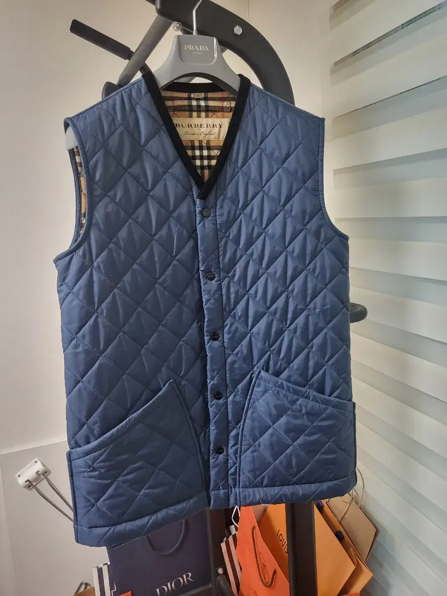 Burberry Quilted Vest (as new)