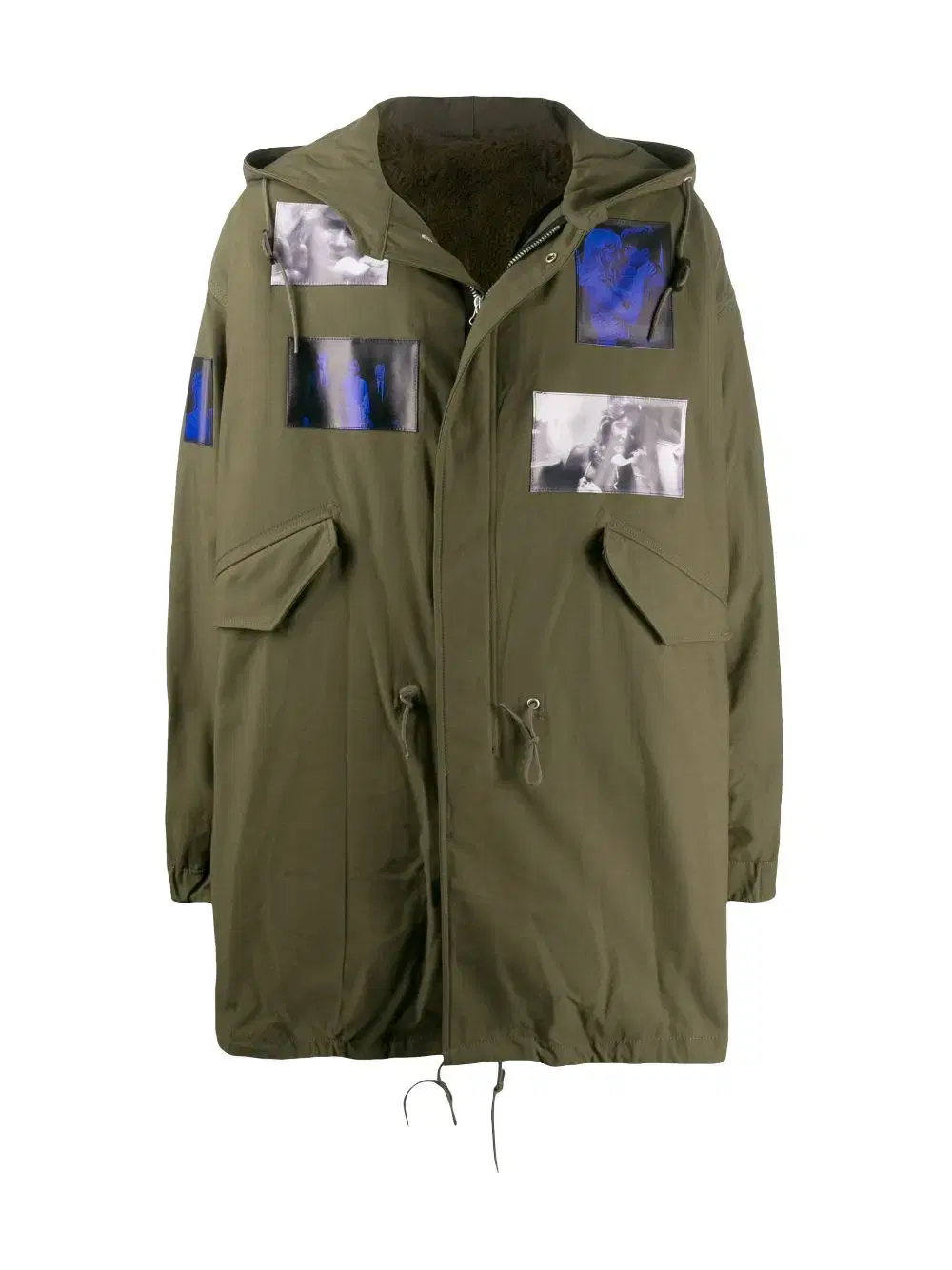 Raf Simons Patch Field Parka