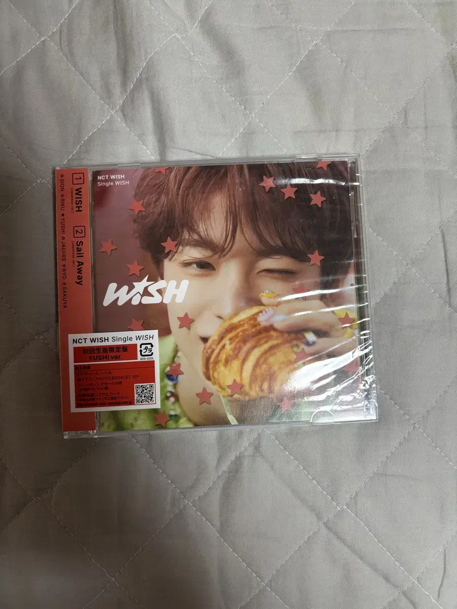 NCT wish Yuushi wish Unsealed japan album with limited first production.