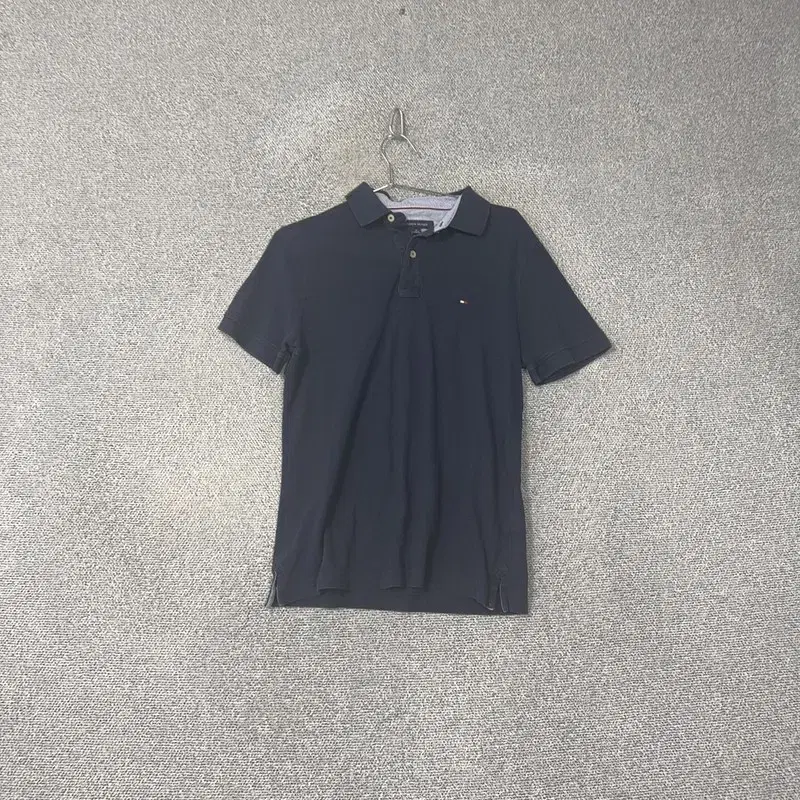 Tommy Hilfiger Navy Logo Short Sleeve Karati M