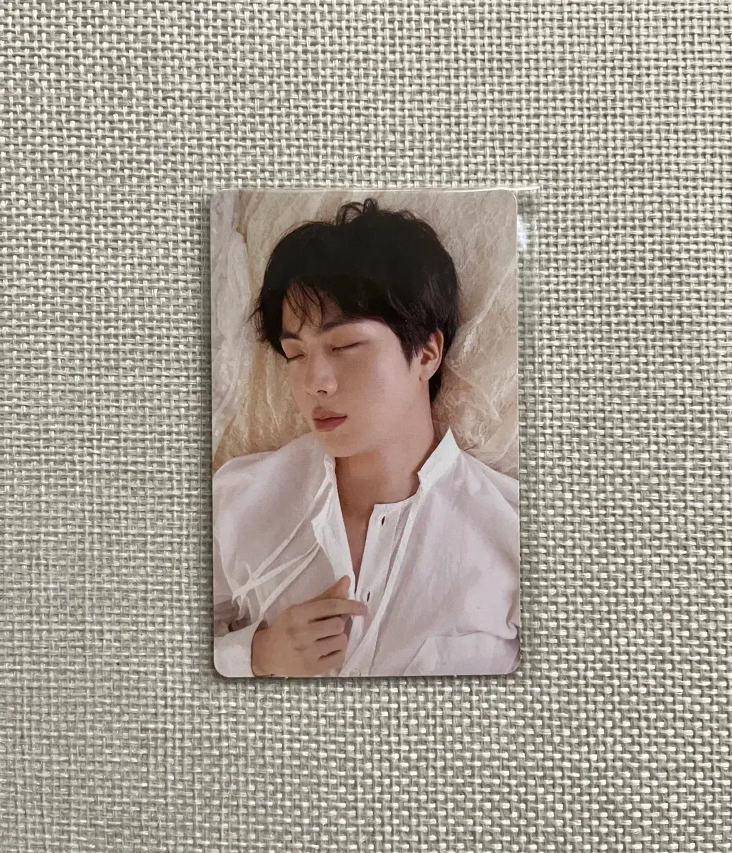 bangtan rubsell tier tear jin photocard