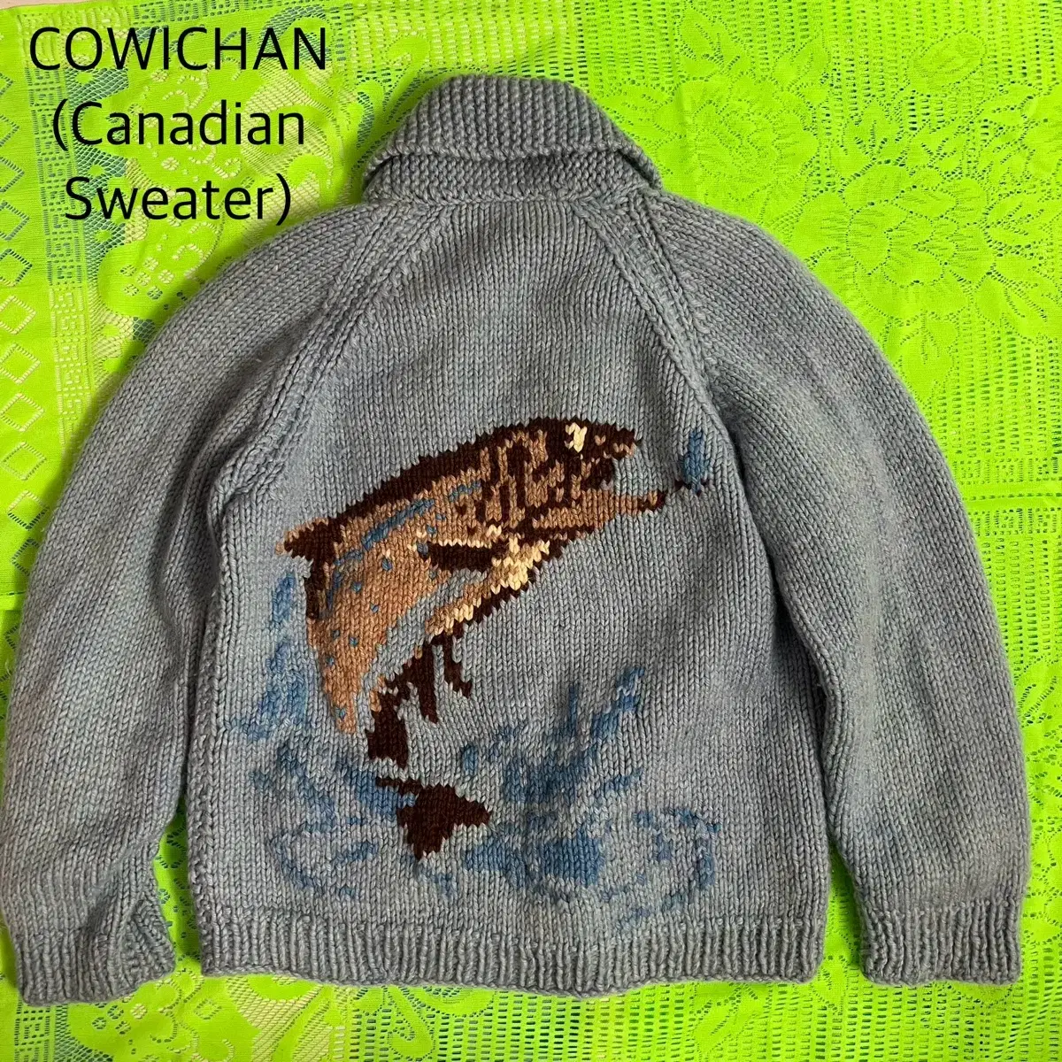 Fishing Cowichan (Canadian Water) Heavy Wool 2way