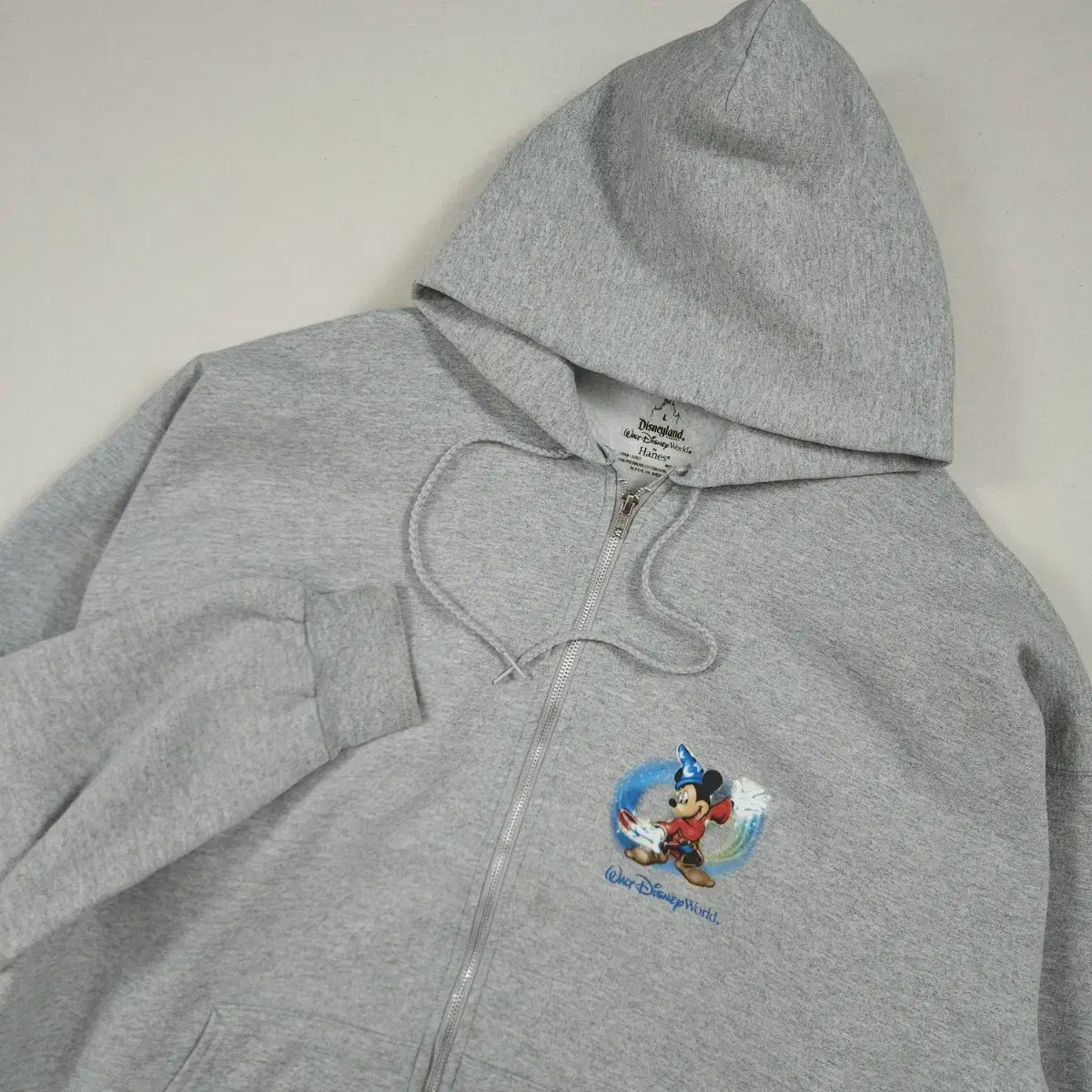 Disneyland Mickey Mouse Zip-Up Hoodie (2XL)