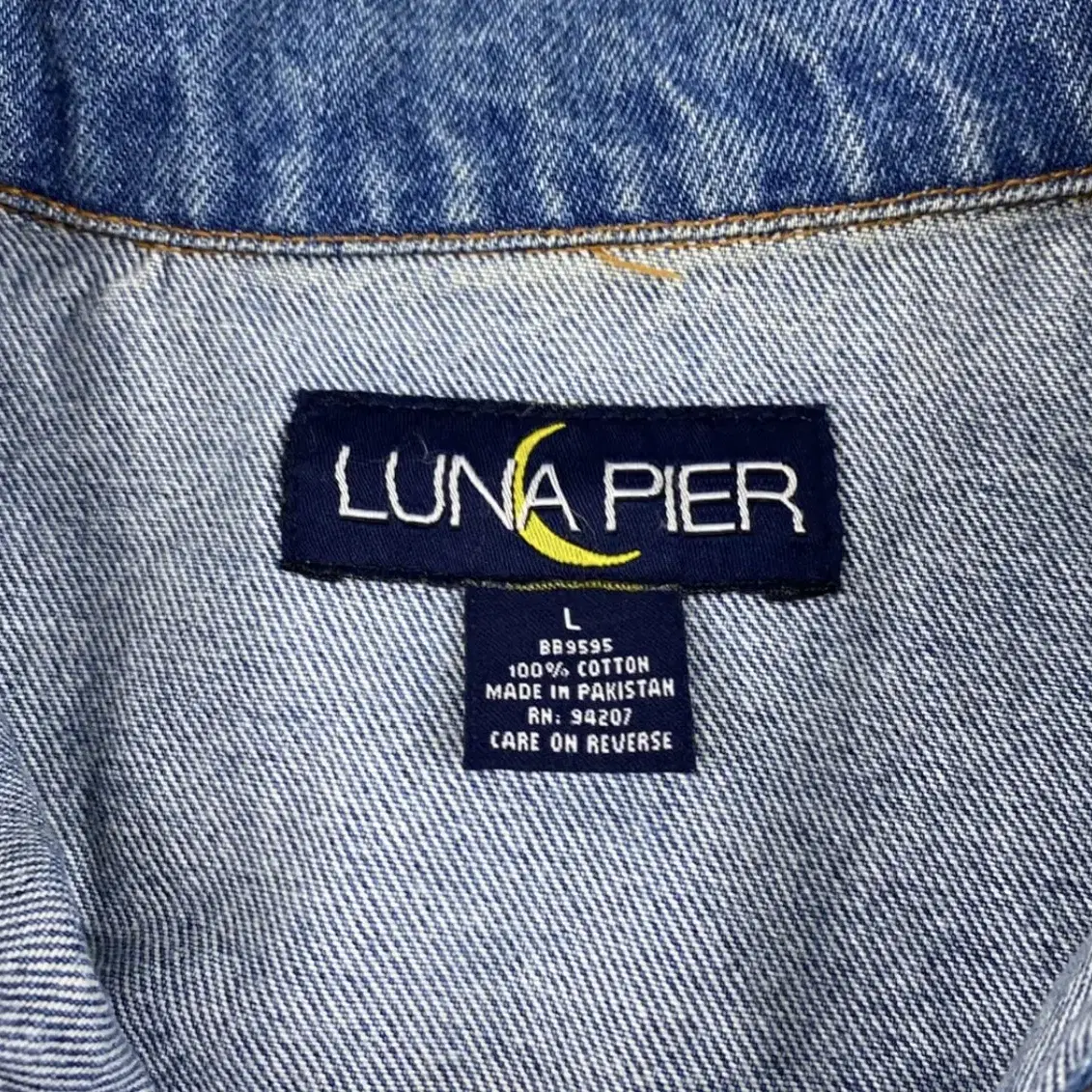 LUNA PIER VTG 데님 자켓 (100)