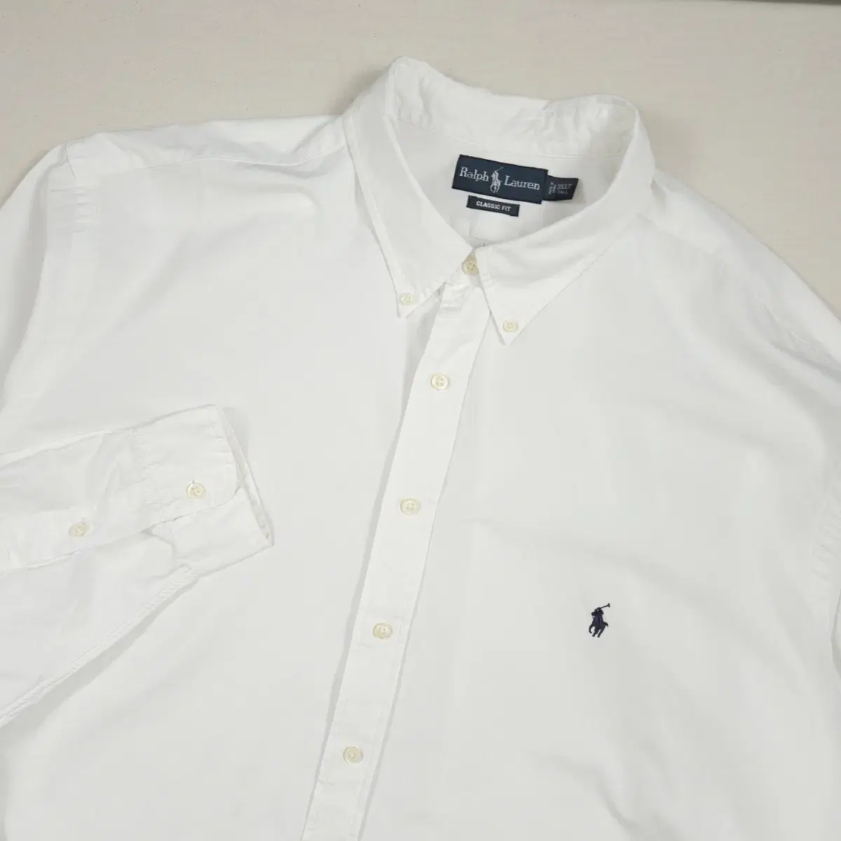 Polo Ralph Lauren Cotton White Shirt (3XL)