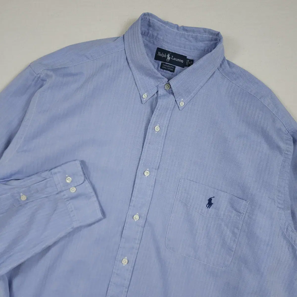 Polo Ralph Lauren One-Pocket Down-Button Shirt bloo (2XL-3XL)