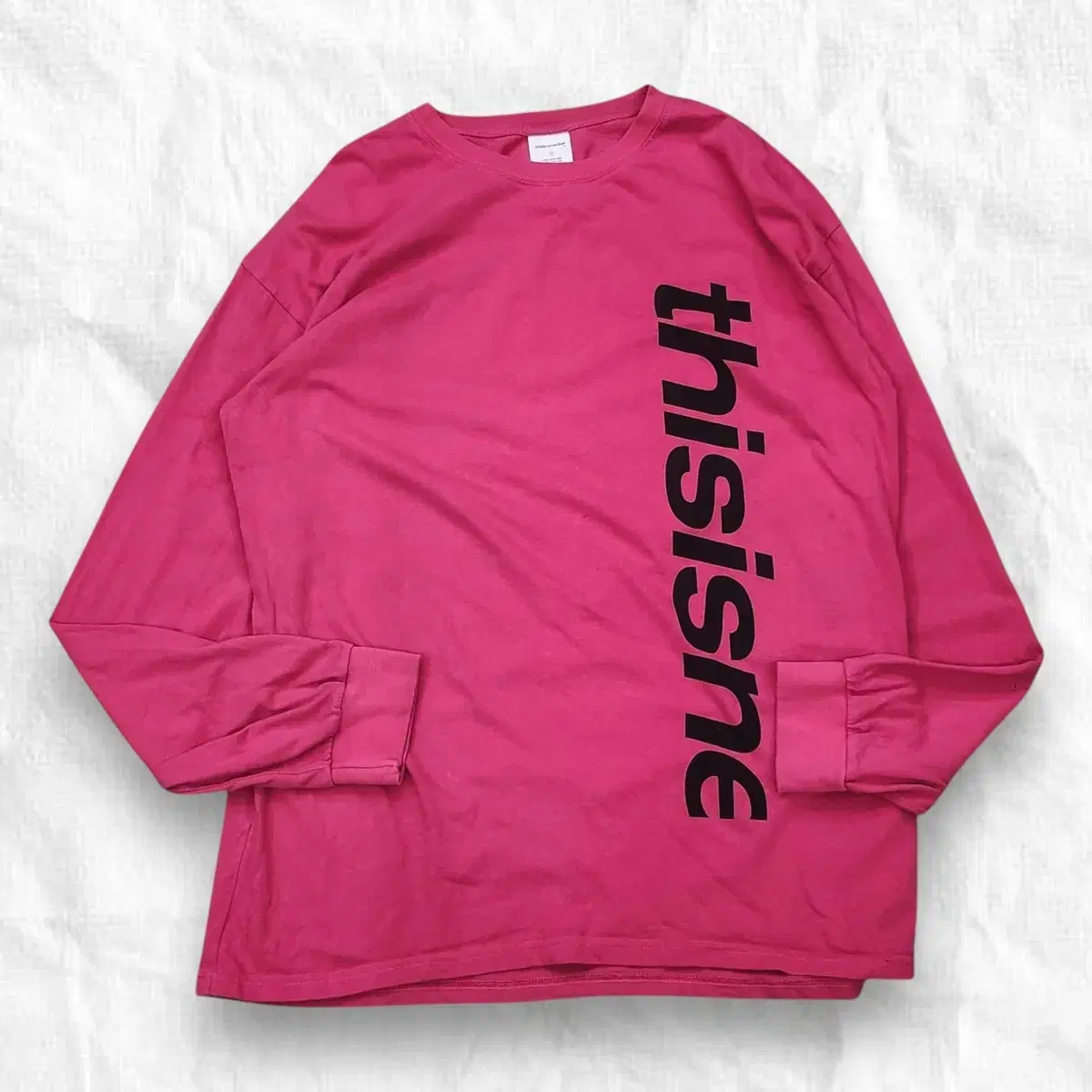 [L] This Is Never Never That Printed Long Sleeve Pink