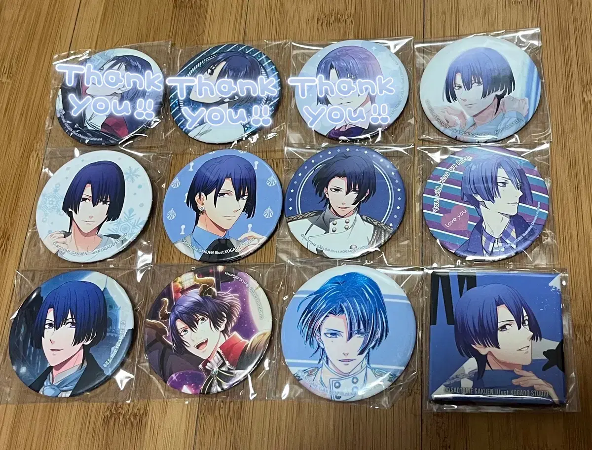 Sells Utapri Masato Can Badges.