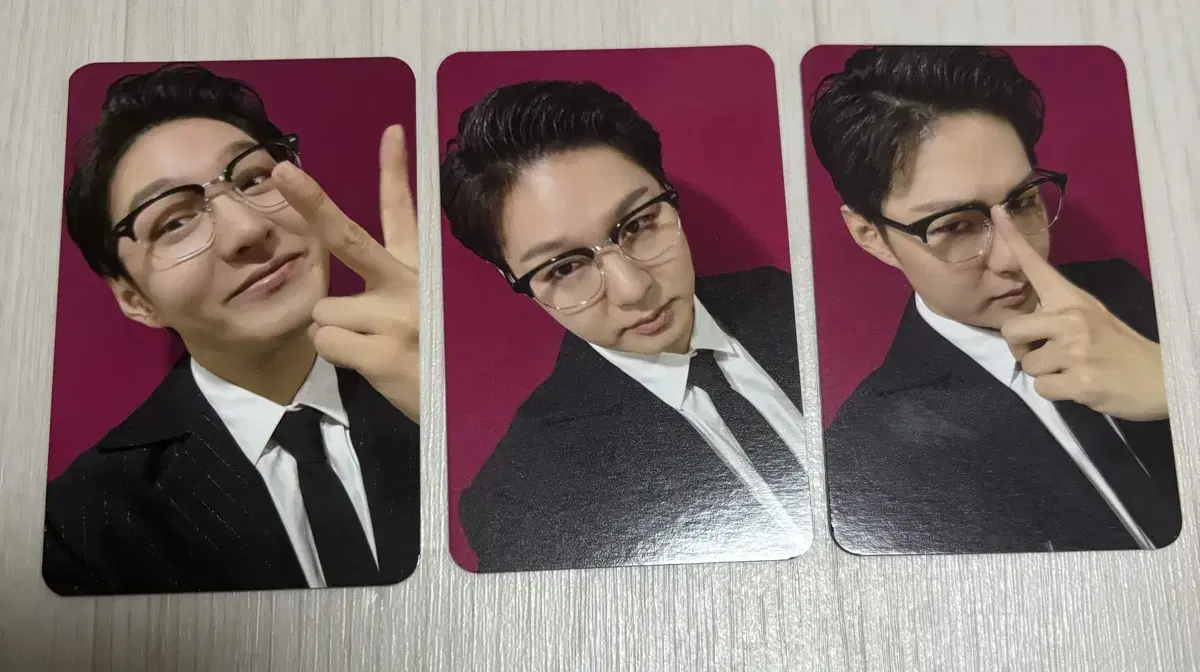 Lee Changsub Mubit 1st video call event unreleased photocard set