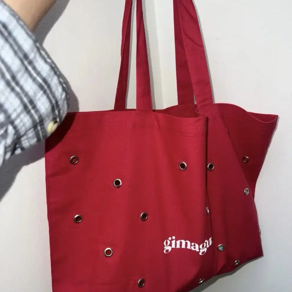 gimaguas Big Eyelets Tote Bag 기마구아스 토트백