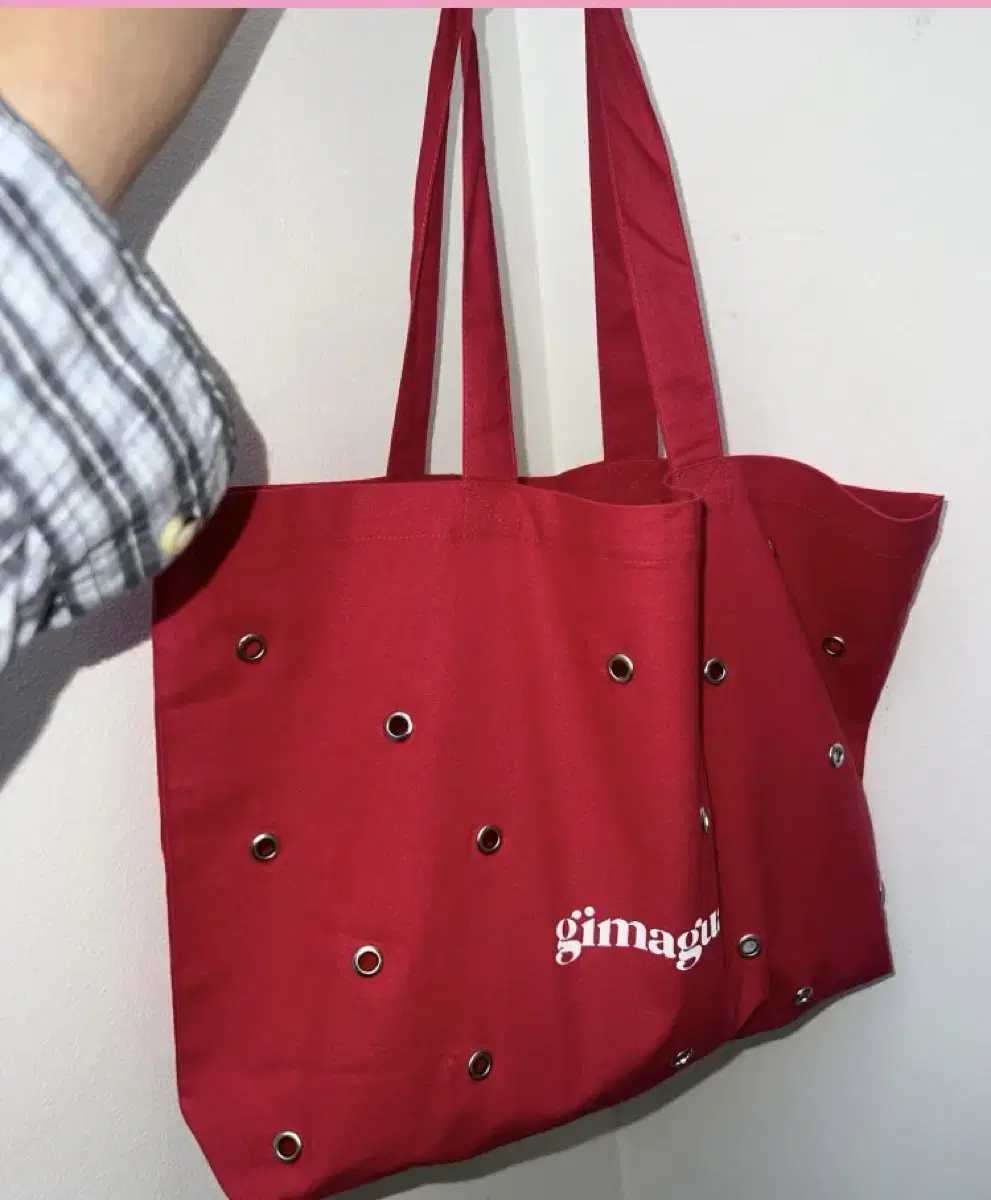 gimaguas Big Eyelets Tote Bag 기마구아스 토트백