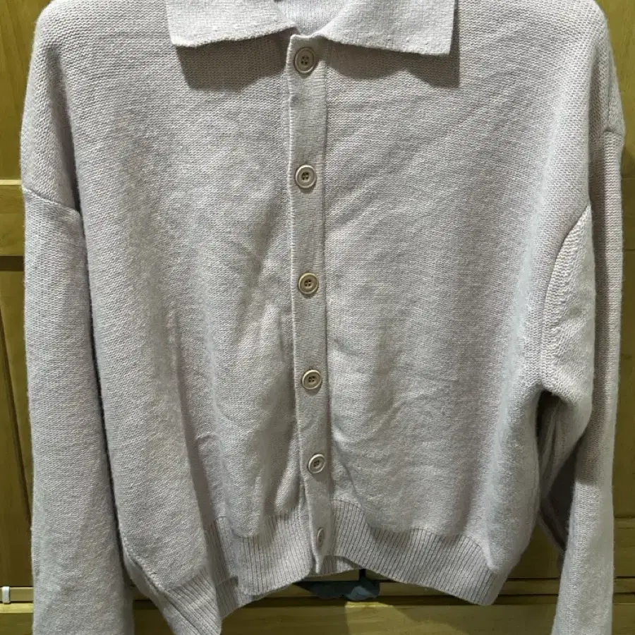 라그랑지 COLLAR KNIT CARDIGAN (유튜버 김검어 Pick