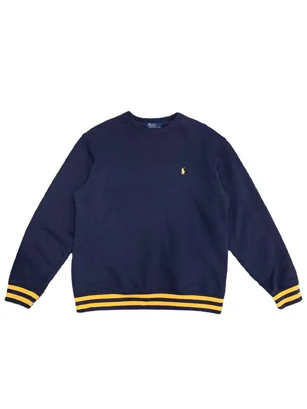 Polo Boys' Navy Yel Pony Tops M