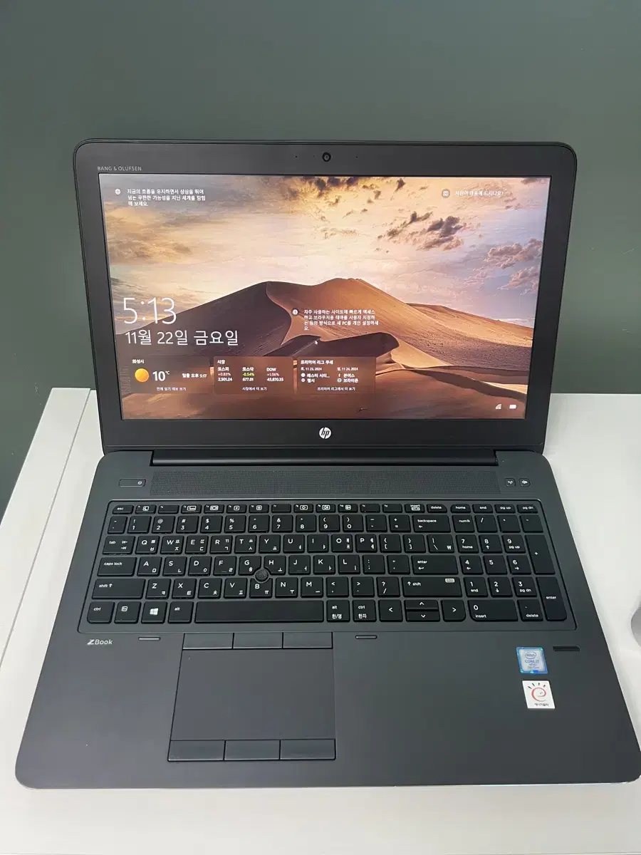 HP 워크스테이션 ZBOOK 15 G4 7세대 i7 노트북