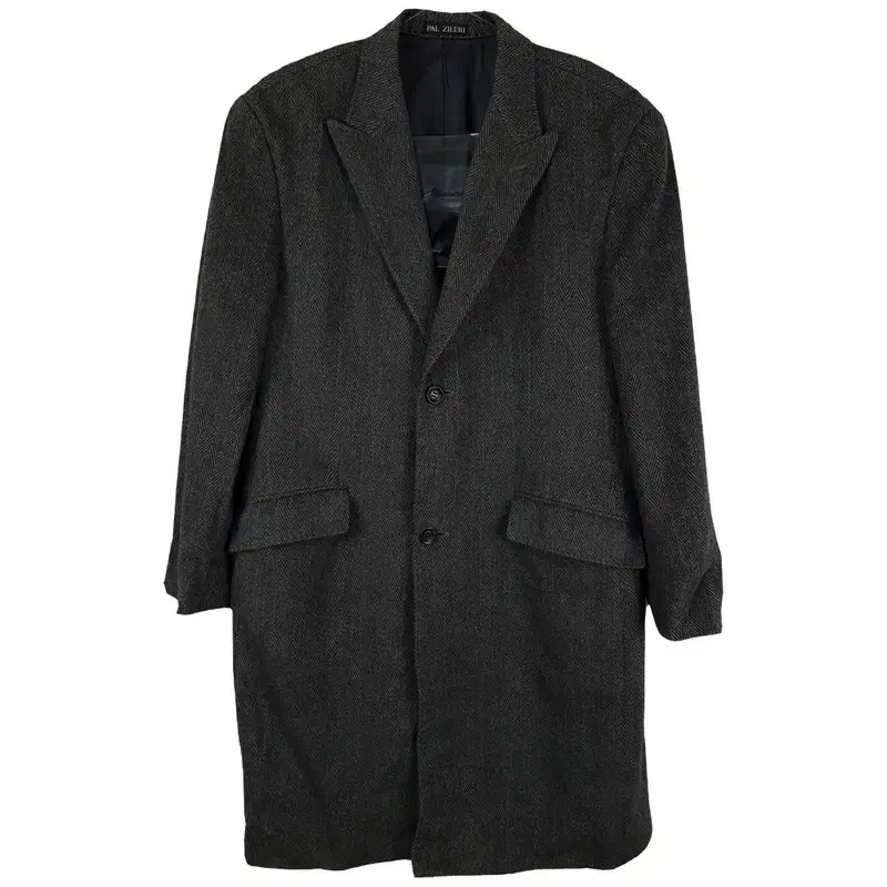 Manwanshop Vintage Woolen Herringbone Single Coat M04671