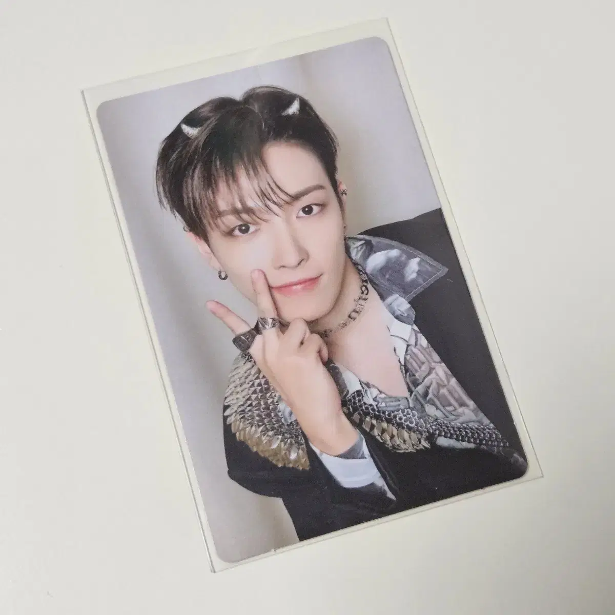 ateez aonmati hongjoong mingi yunho wooyoung alpo tok tok ceeu unreleased photocard photocard