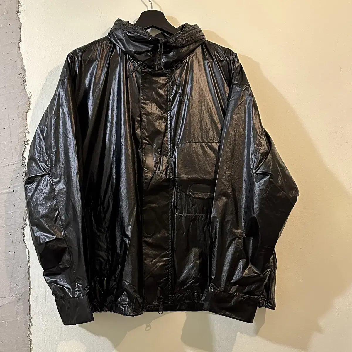 LanguageFectured Nylon Jacket