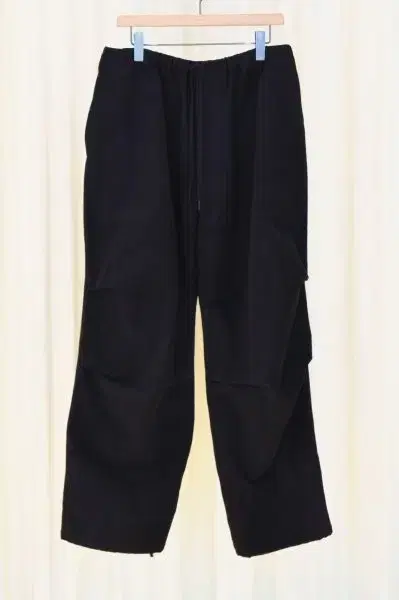 [1] Komori 24AW Moleskin Knit Tuck Pants