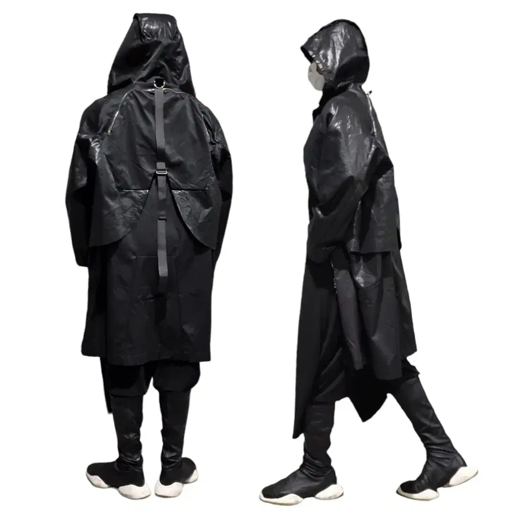 People Who Like Darkwear Long Coat Rick Owens.jun.