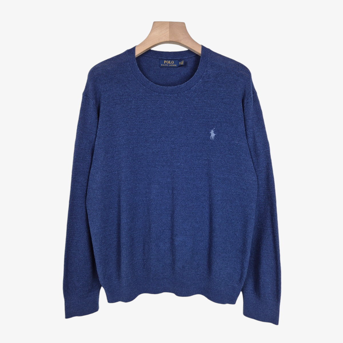 [110] Polo Ralph Lauren bloo Linen cotton knit