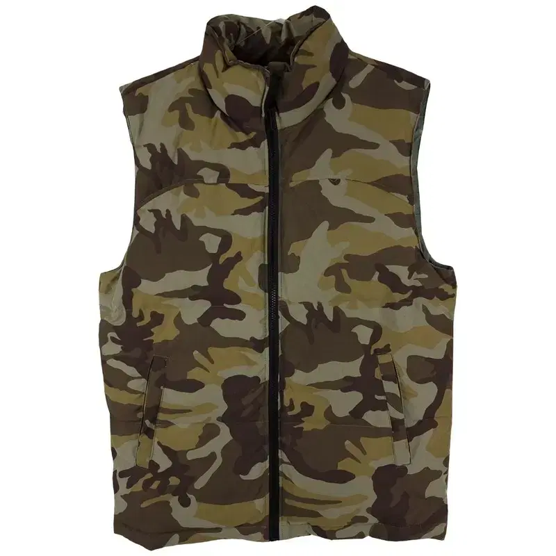 Manwanshop Vintage Camo Padded Vest M04676