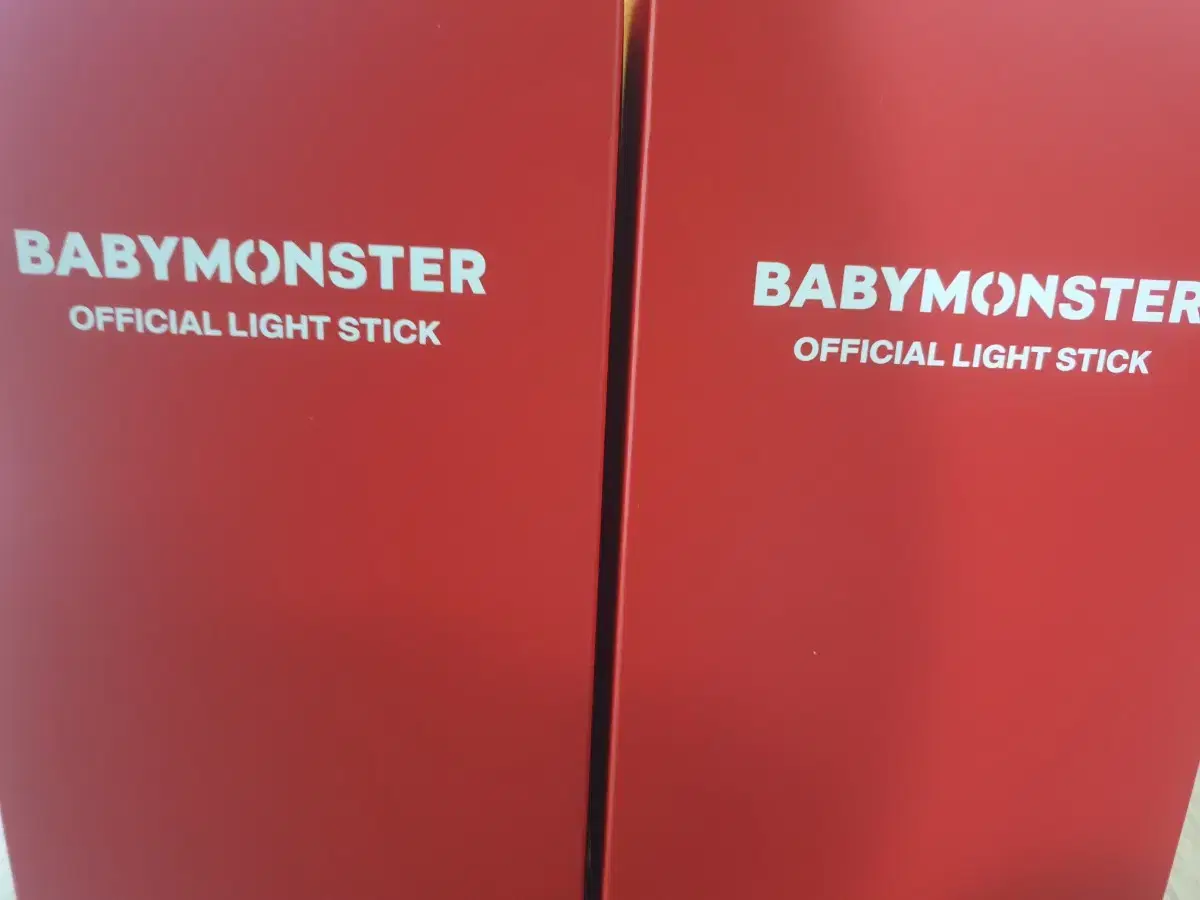 BabyMonster lightstick sealed WTS