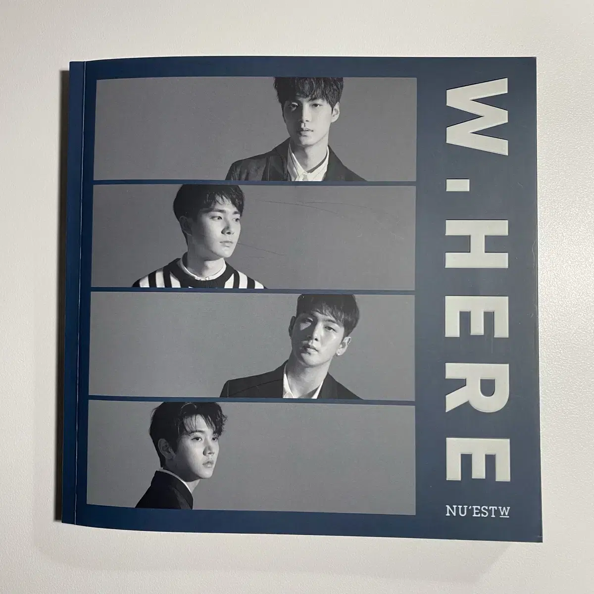 (반택포) 뉴이스트 W 앨범 W, Here 2종 일괄