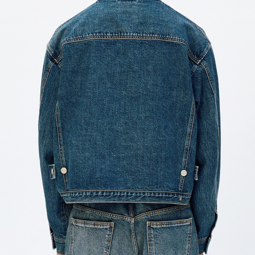 [새제품] WESTERN DENIM JACKET Medium Indigo