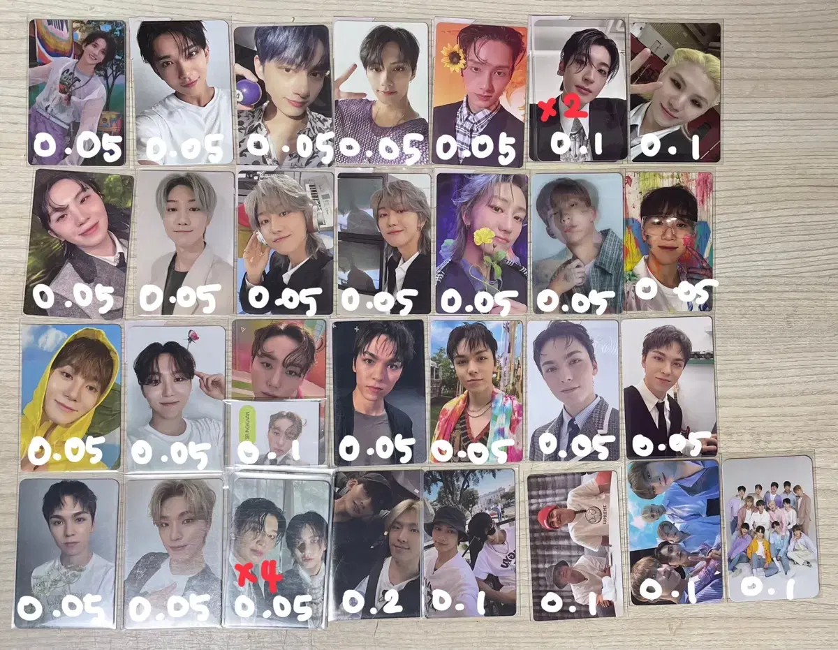 Seventeen official goods cheap sell wts