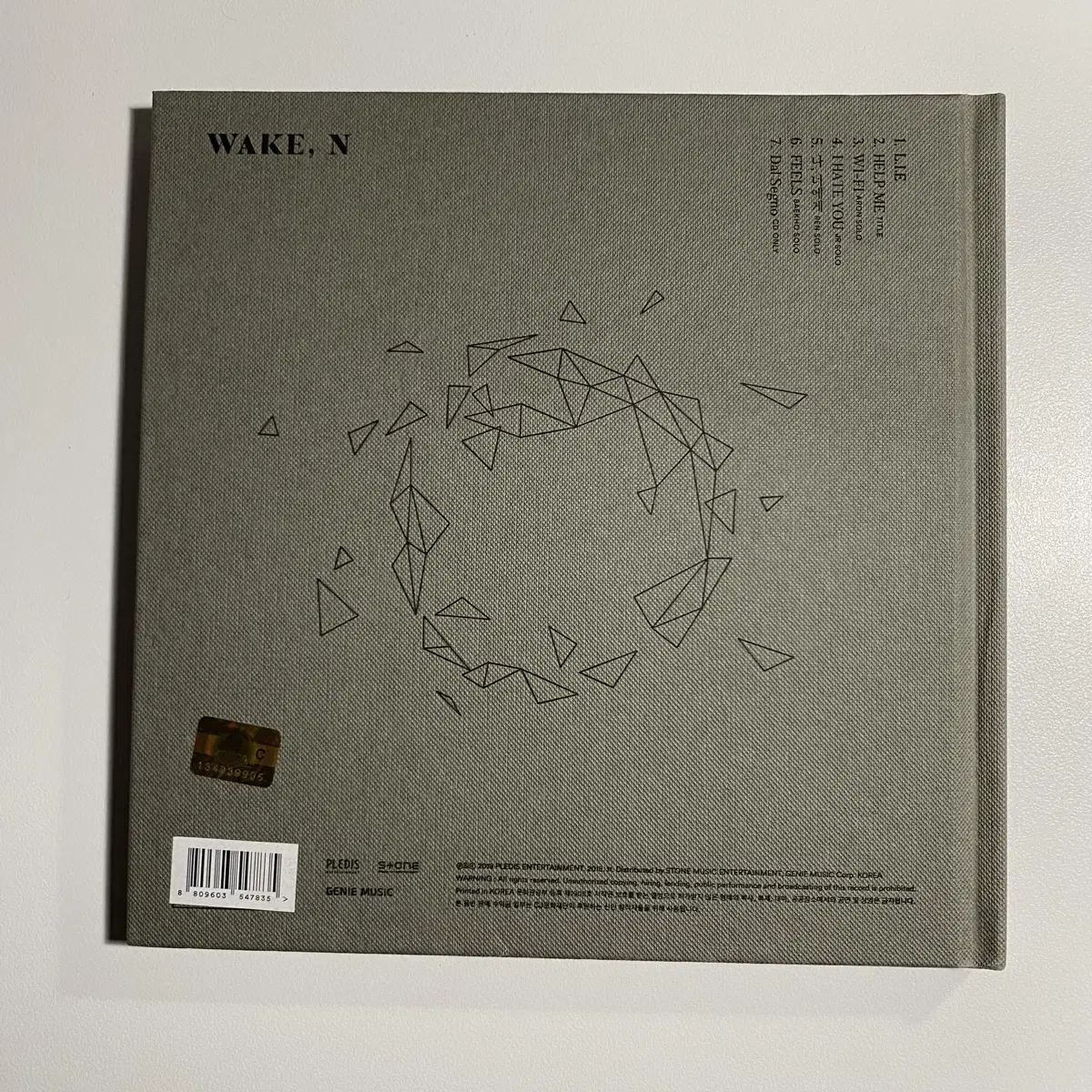 (반택포) 뉴이스트 W [WAKE,N] 3종 일괄