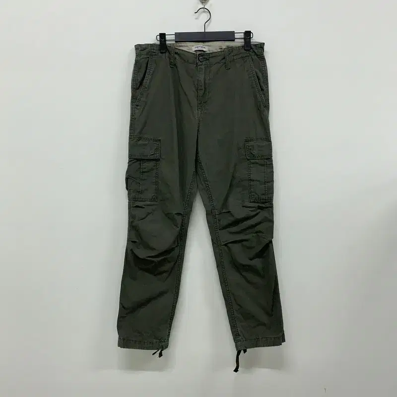 Calhart WIP Khaki Cargo Ripstop Work Pants 31" G00216