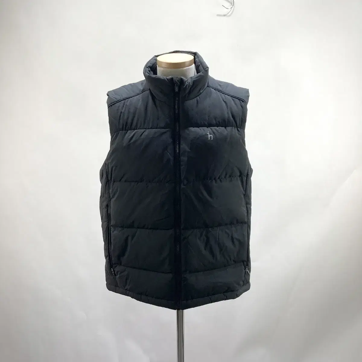 Hedges Men's Goose Down Puffer Vest Black 100 Permanent