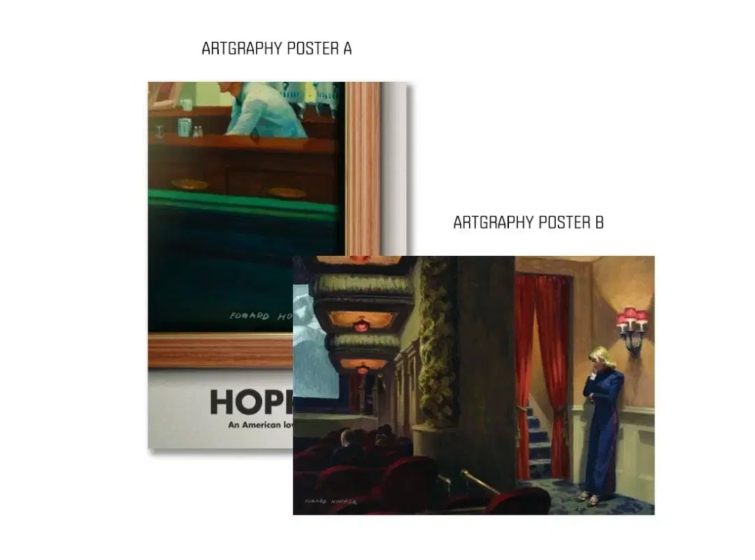 2 Edward Hopper Megabox Artgraphy Art Posters