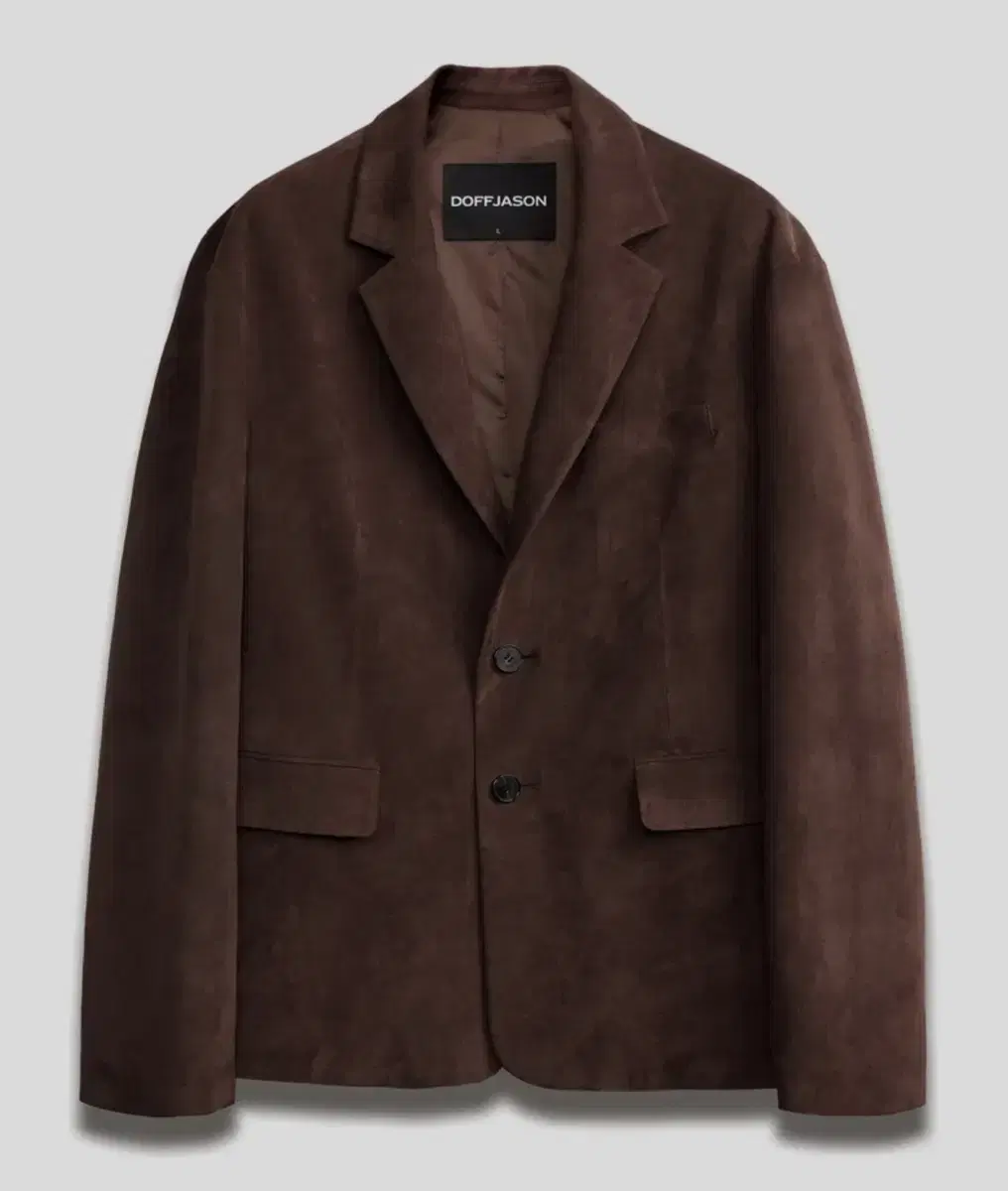 DOPP JASON Pull-up suede blazer MOCHA XXL 2XL