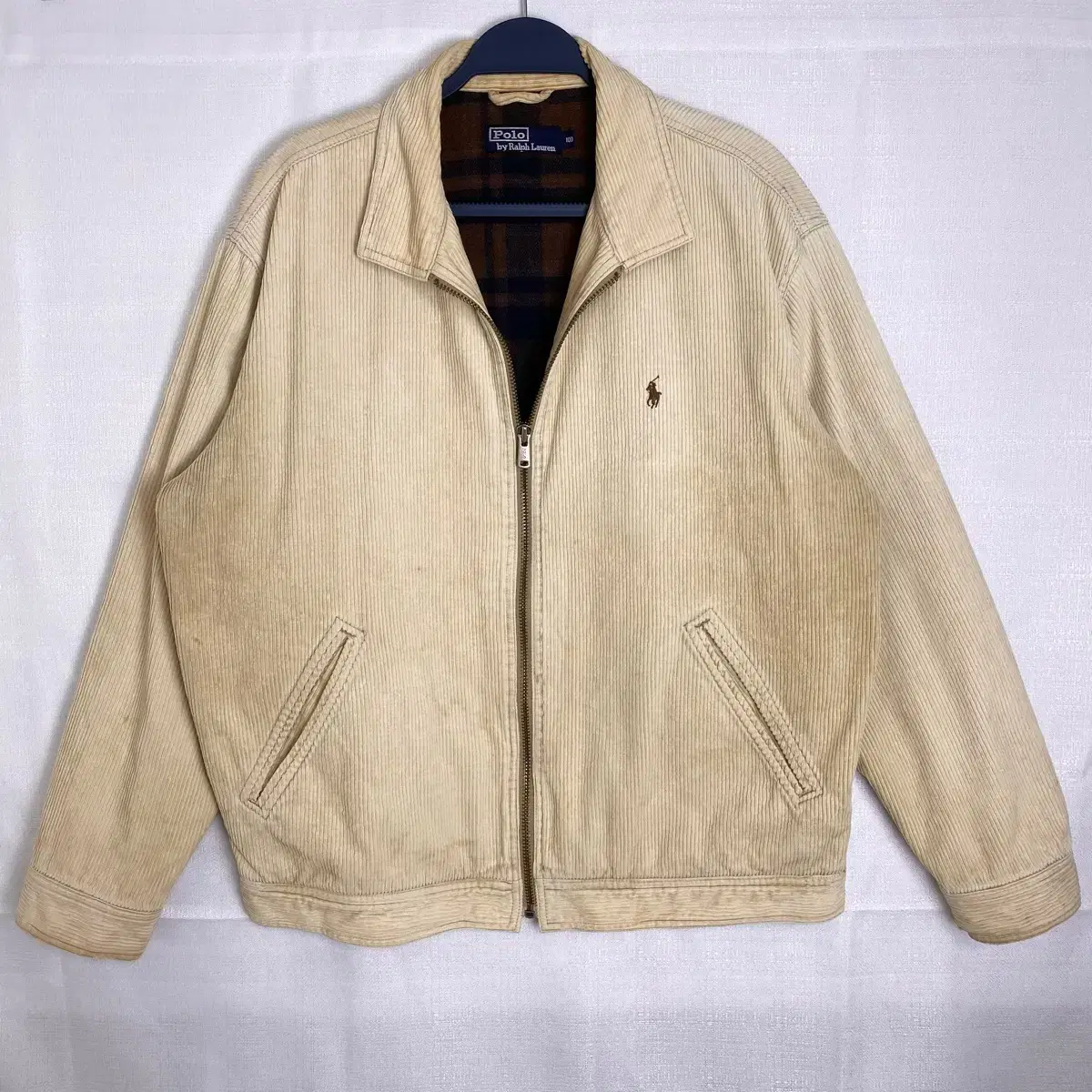 [XL] Polo Ralph Lauren Corduroy Bloomers Jacket Light Beige