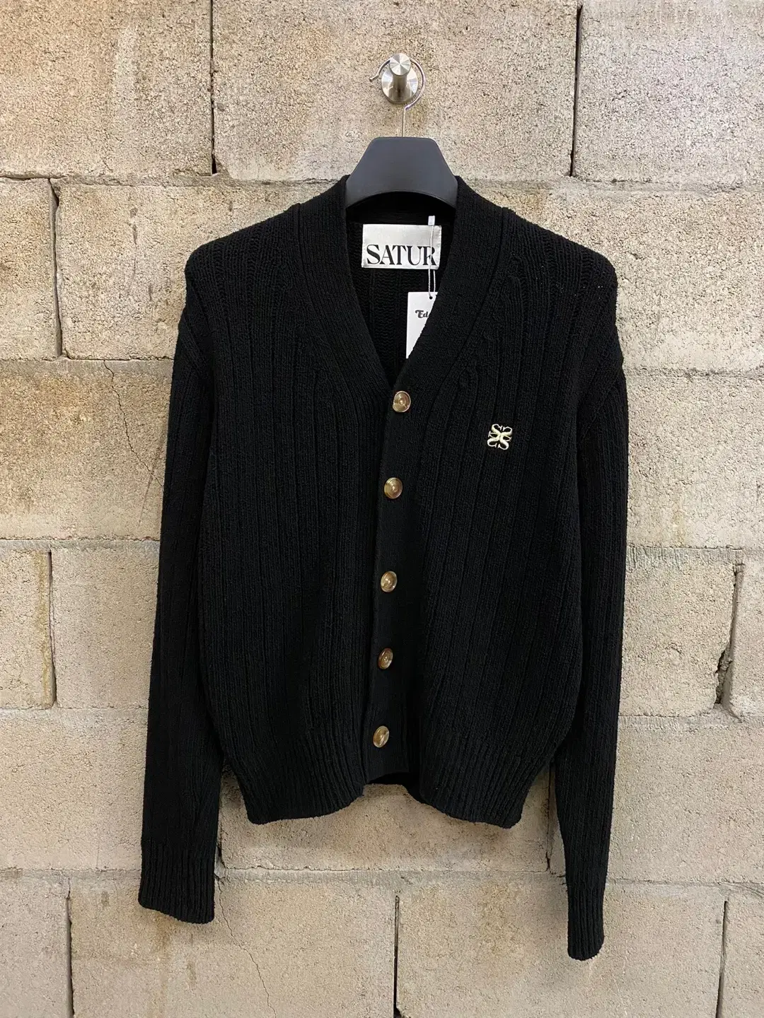 Setter Faro Oversized Boucle Cardigan