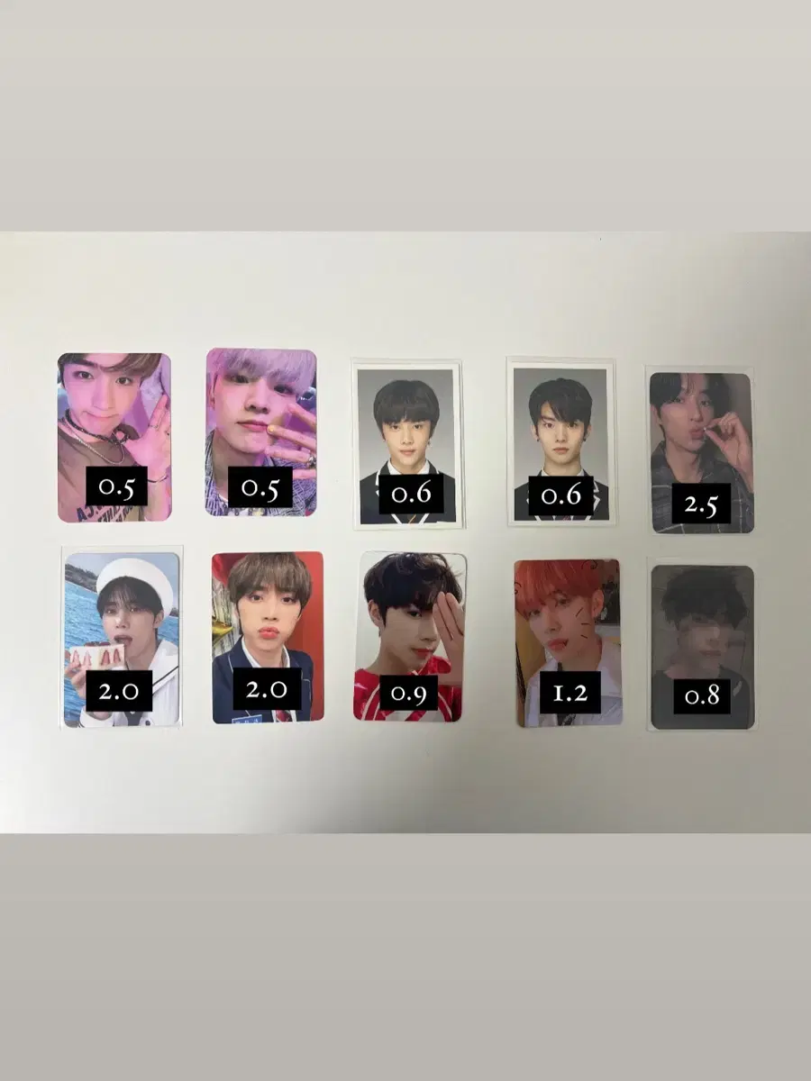 The Boyz photocard Derby Vahn hyunjae sunwoo q juyeon eric sells