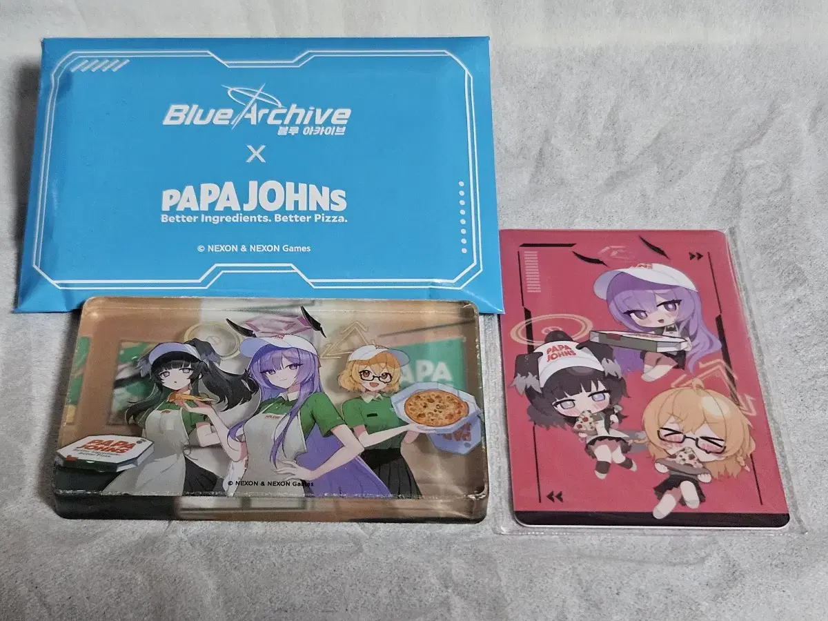 Bloo Archives Papa John's 2nd Corotto + Photocard sells.