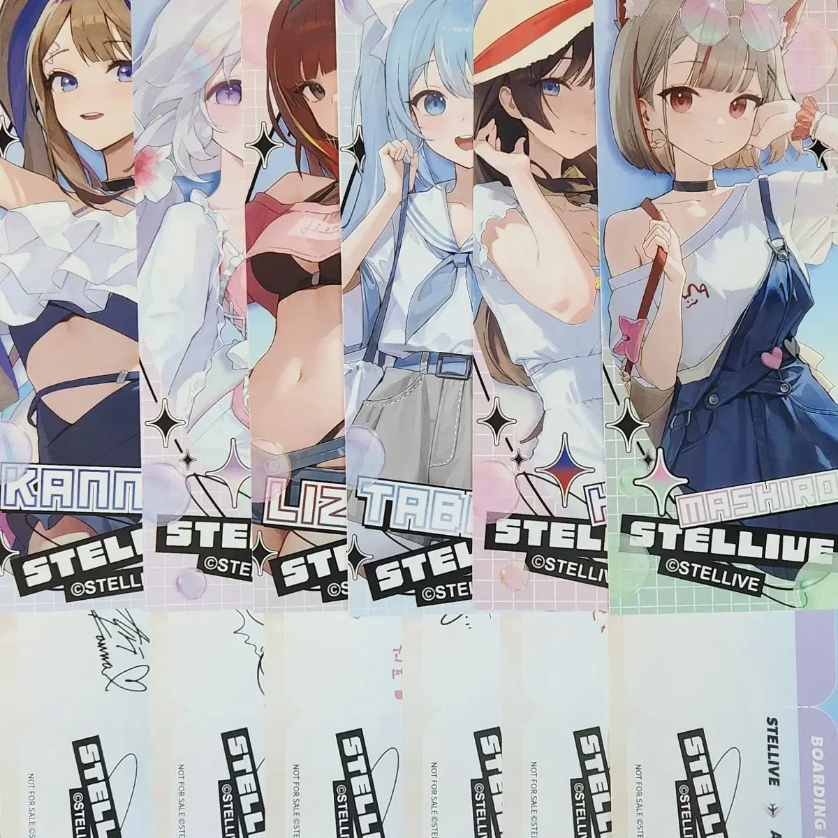 Stellar Live Anime pre-order benefit Kanna,Yuni,Liese,Tabi,Hina,Mashiro all species