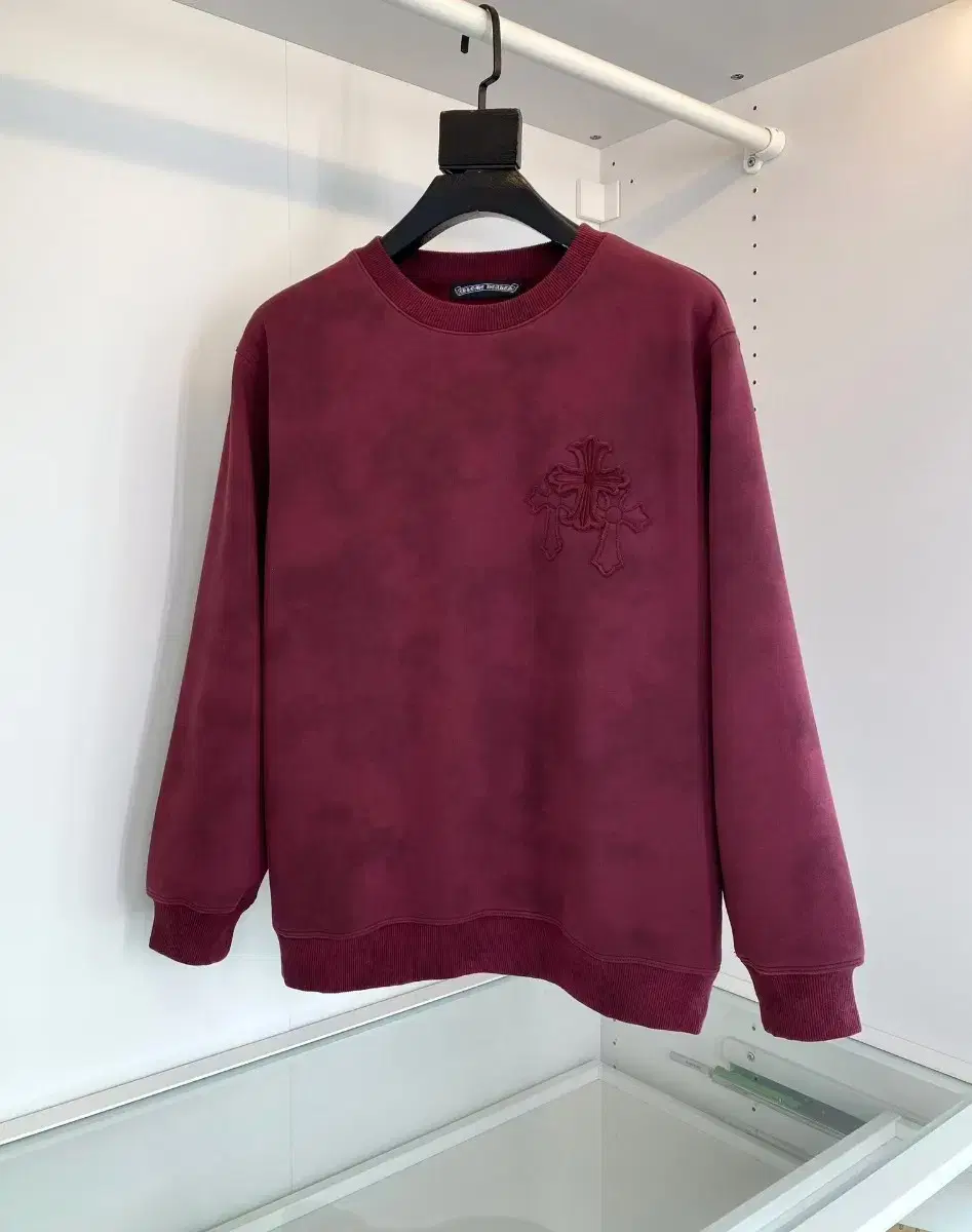 Chrome Hearts Red Long Sleeve Top