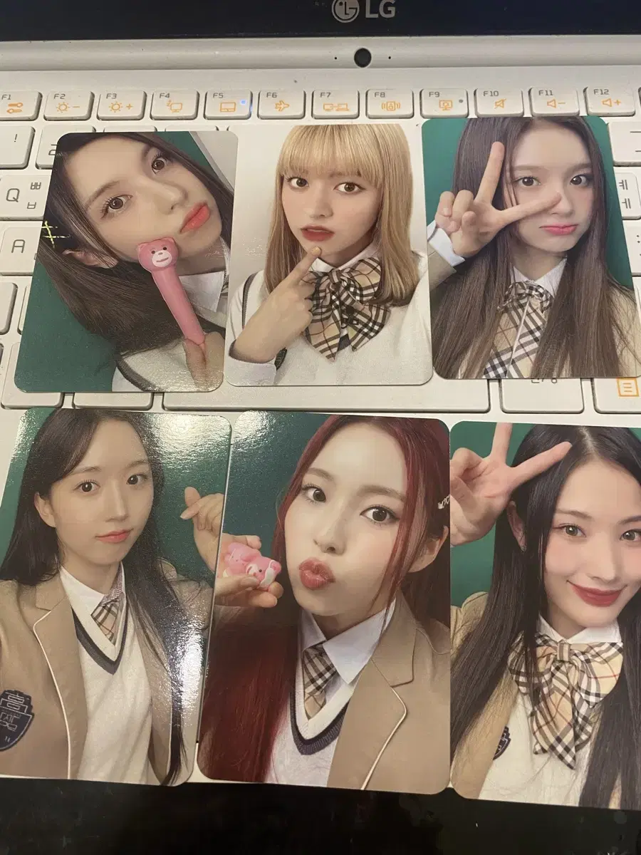 nmixx entwerp bloomdreammedia school uniform photocard kard