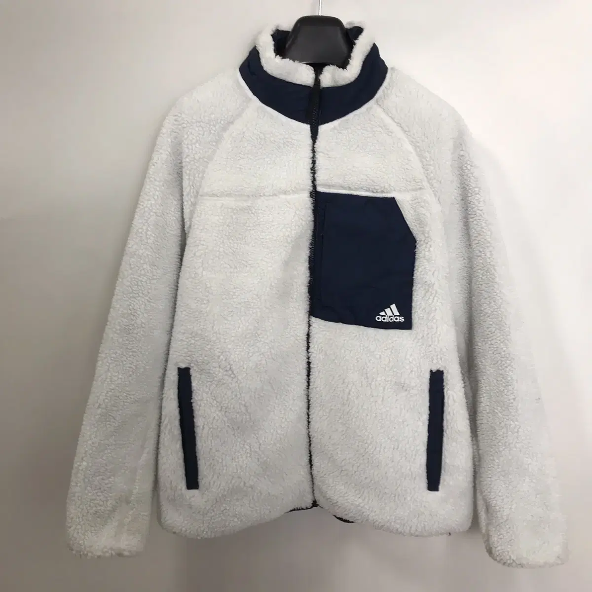 adidas New Sherpa Reversible Fleece Jumper [XL]