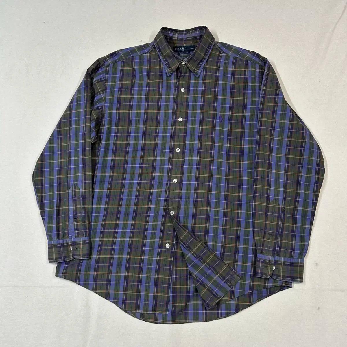 L) Polo Ralph Lauren Classic Fit Check Shirt