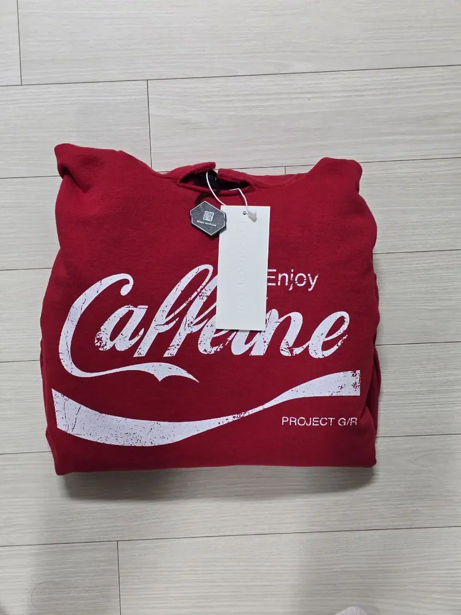 Project G/R Membership Caffeine Parody Hoodie Red