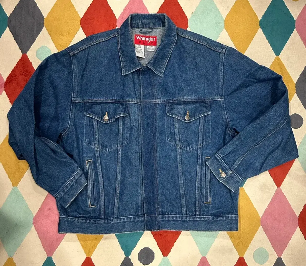 [XL]Wrangler Denim Trucker Jacket