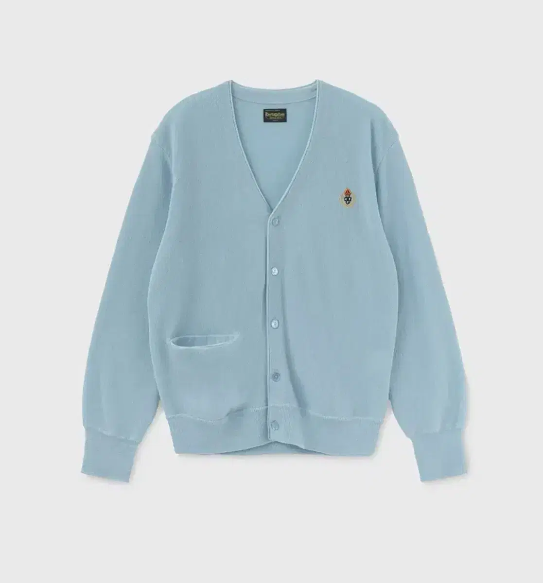 Heritage Floss 24ss Cardigan Sky Blue Size S