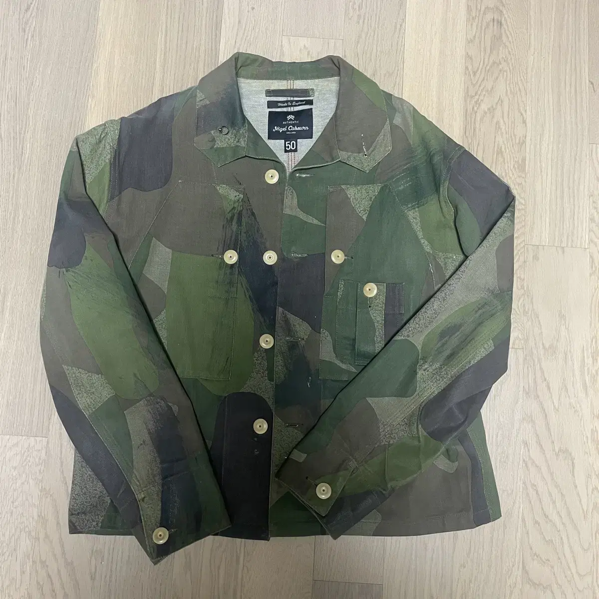 [50]NigelCarbon Camouflage Jacket